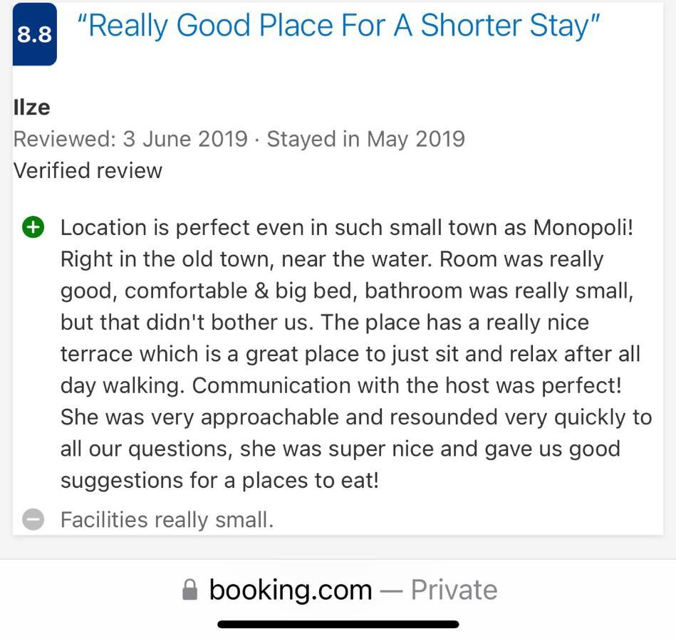 Casa Carolina Monopoli Apartment Ngoại thất bức ảnh